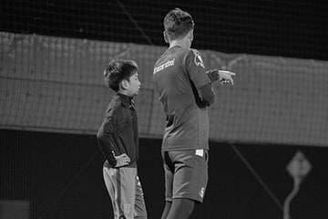 スクール練習風景